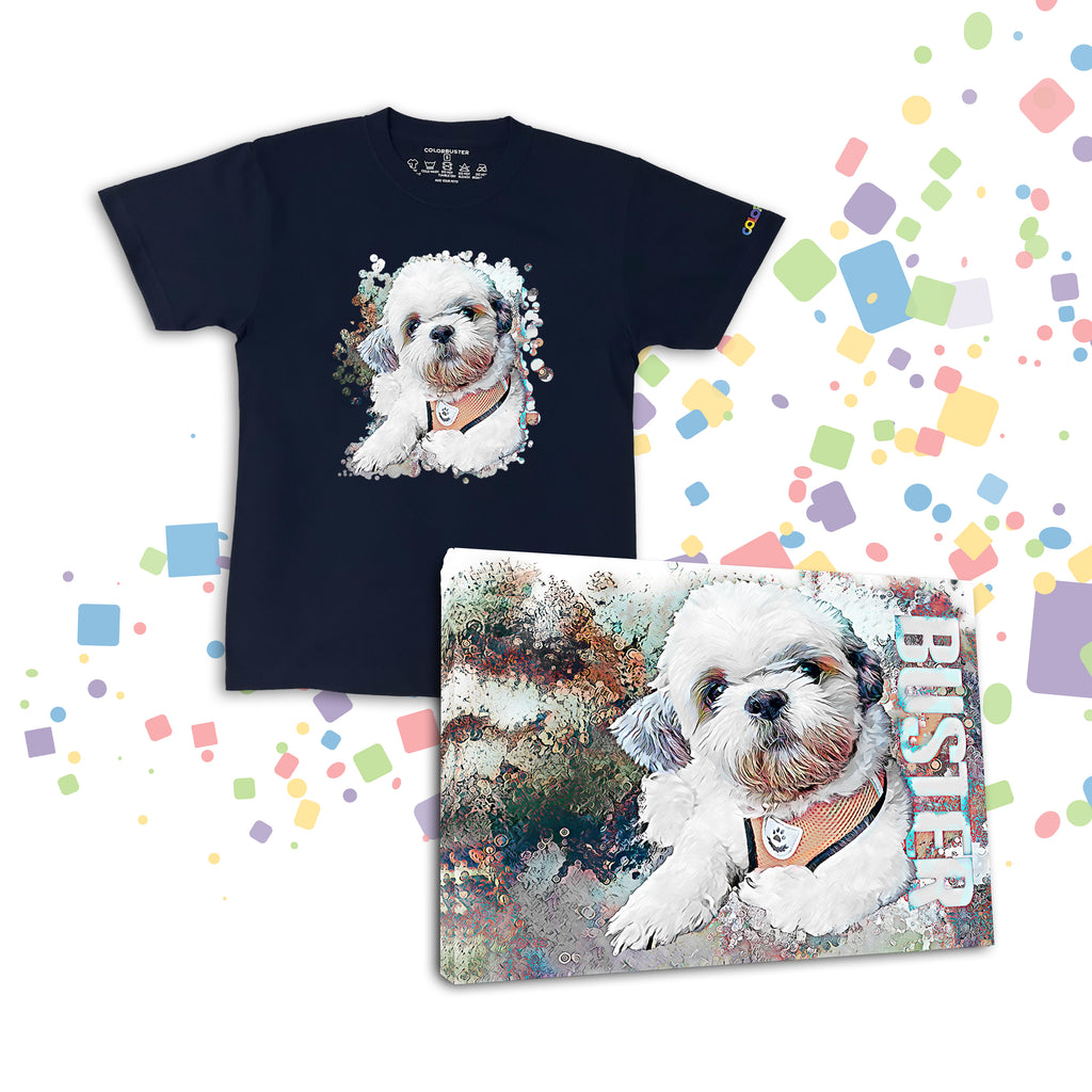Hero Bundle (Portrait + Custom Tee)