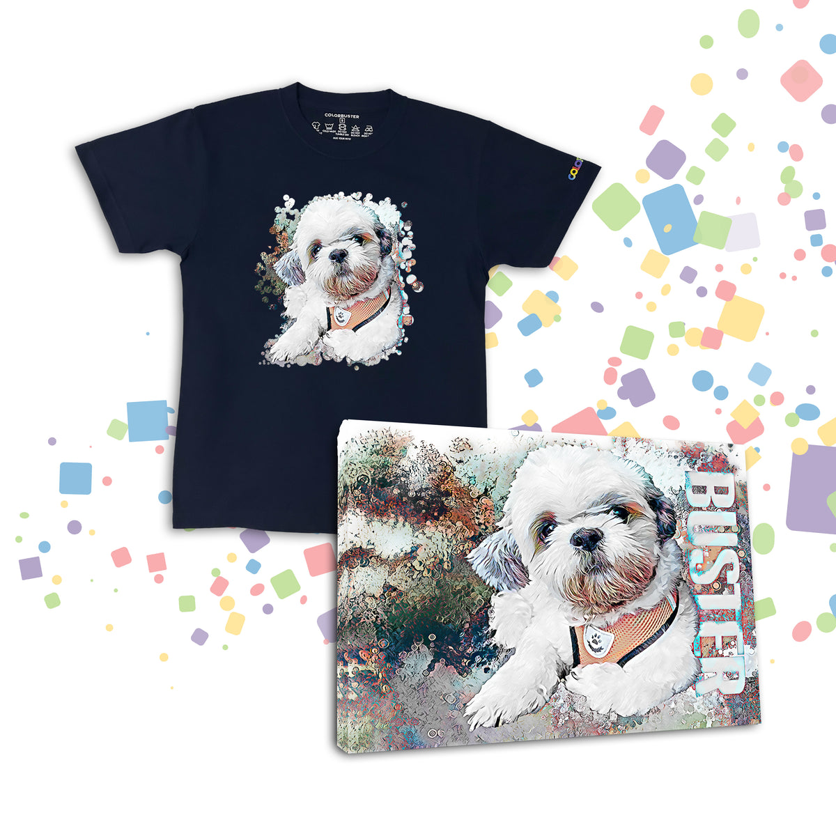 Hero Bundle (Portrait + Custom Tee)