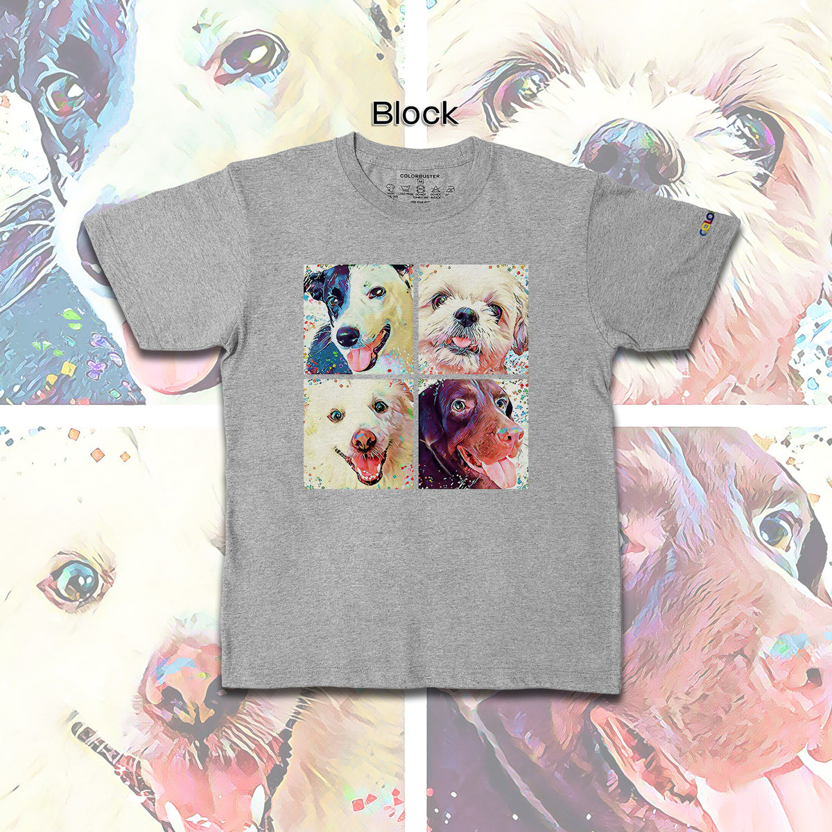 Main Character "MaCha" Custom Tee (Block Style)